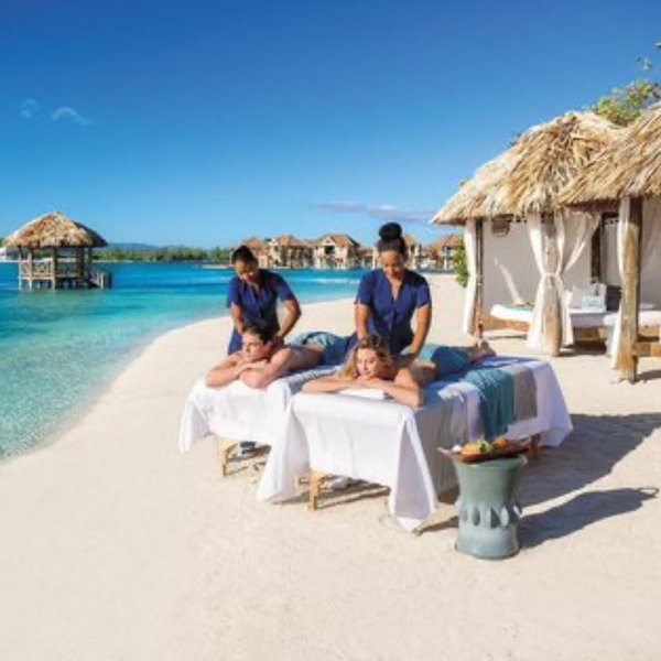 Couples Massage on the Beach