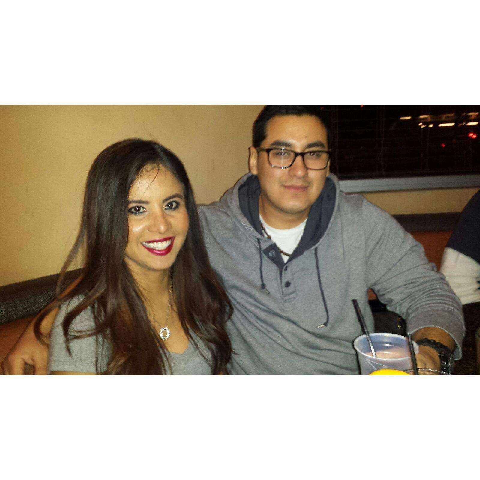 When we were just dating