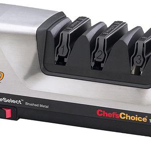 Edgecraft - Chef's Choice 1520 AngleSelect Diamond Hone Knife Sharpener-Brushed Metal