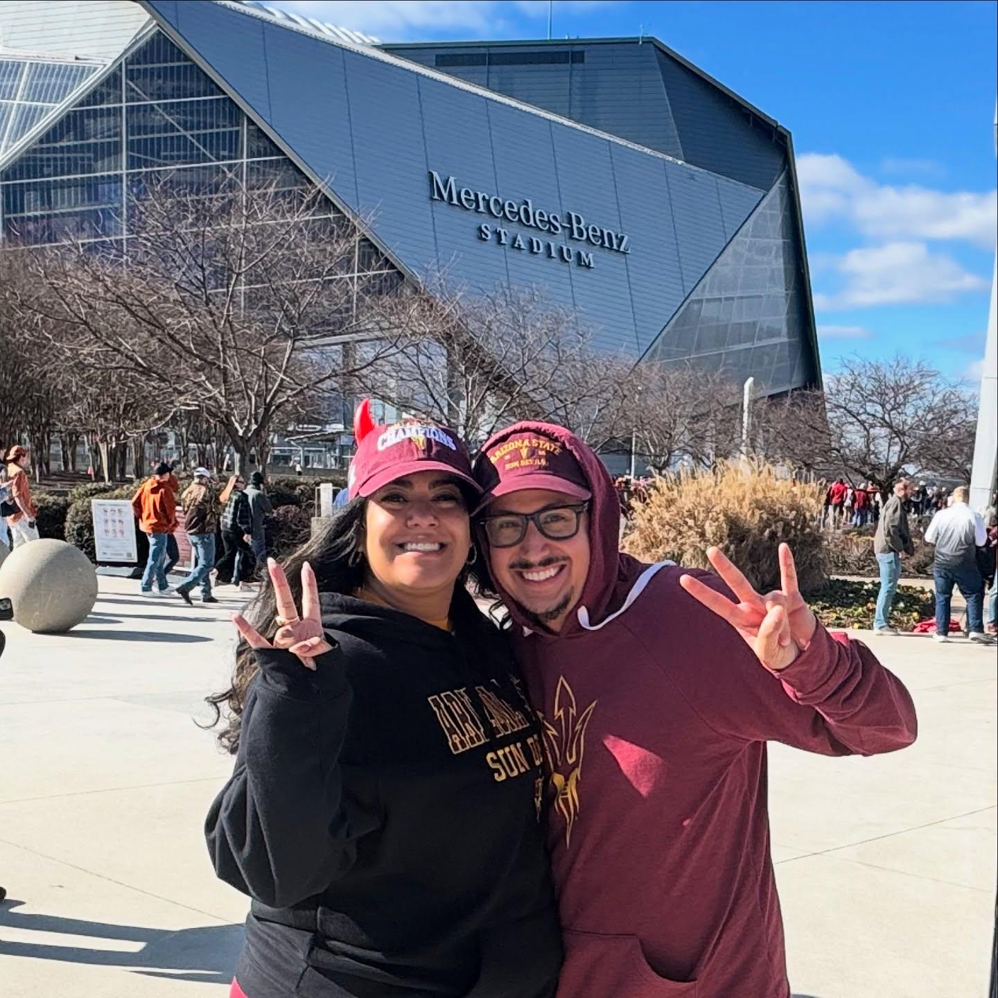 ASU Football vs University of Texas Quarter Finals in Atlanta! (2025)