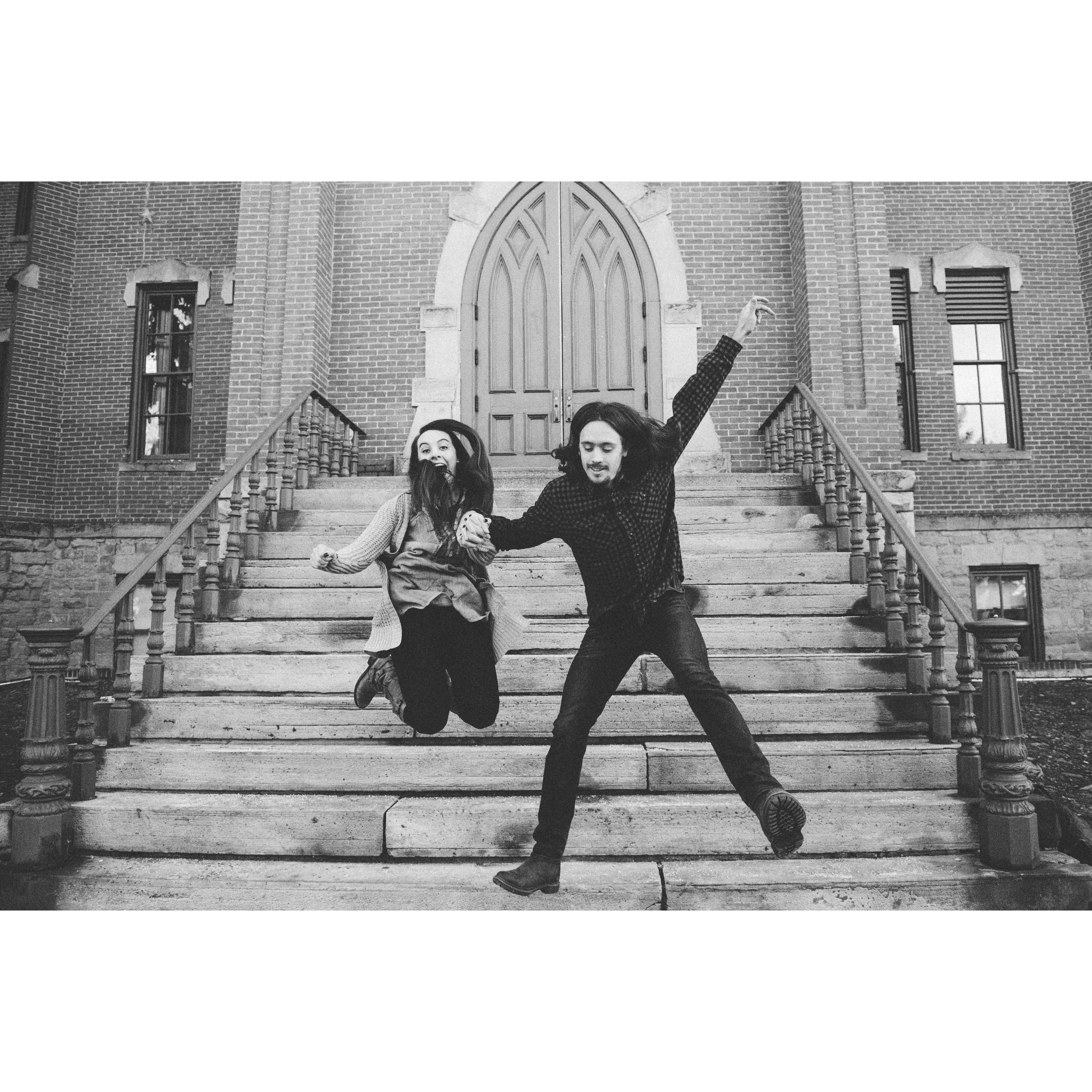 Engagement shoot back in Boulder, CO with our friend, Chelsey Pas with Friends & Lovers Photography!