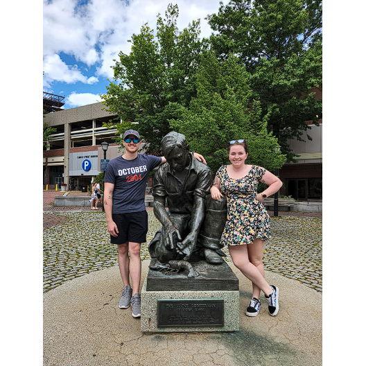 August 27, 2022- Nick's Birthday trip to Portland. The picture is from the scavenger hunt