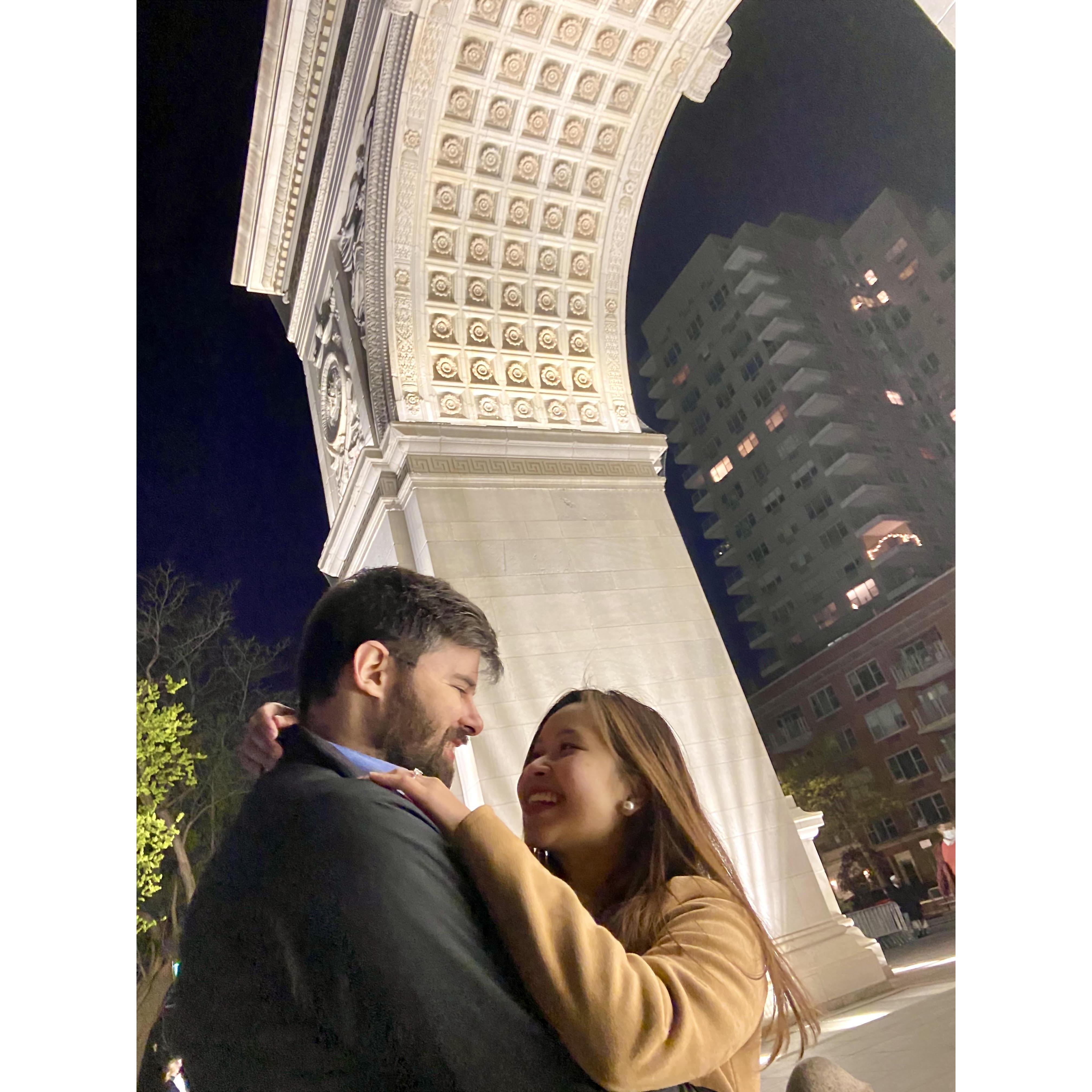 Also the park where Justin proposed!