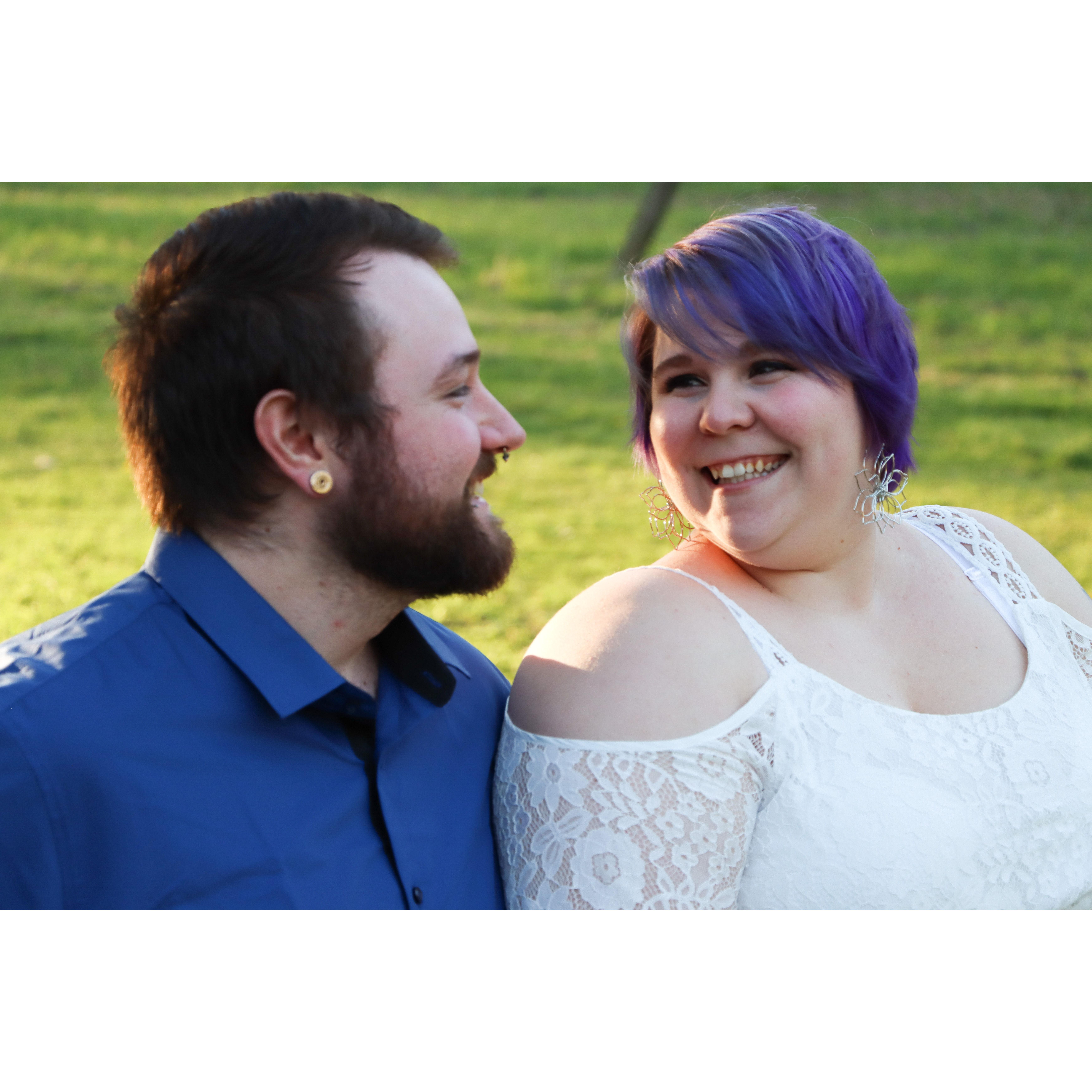 I will sit and laugh with you forever