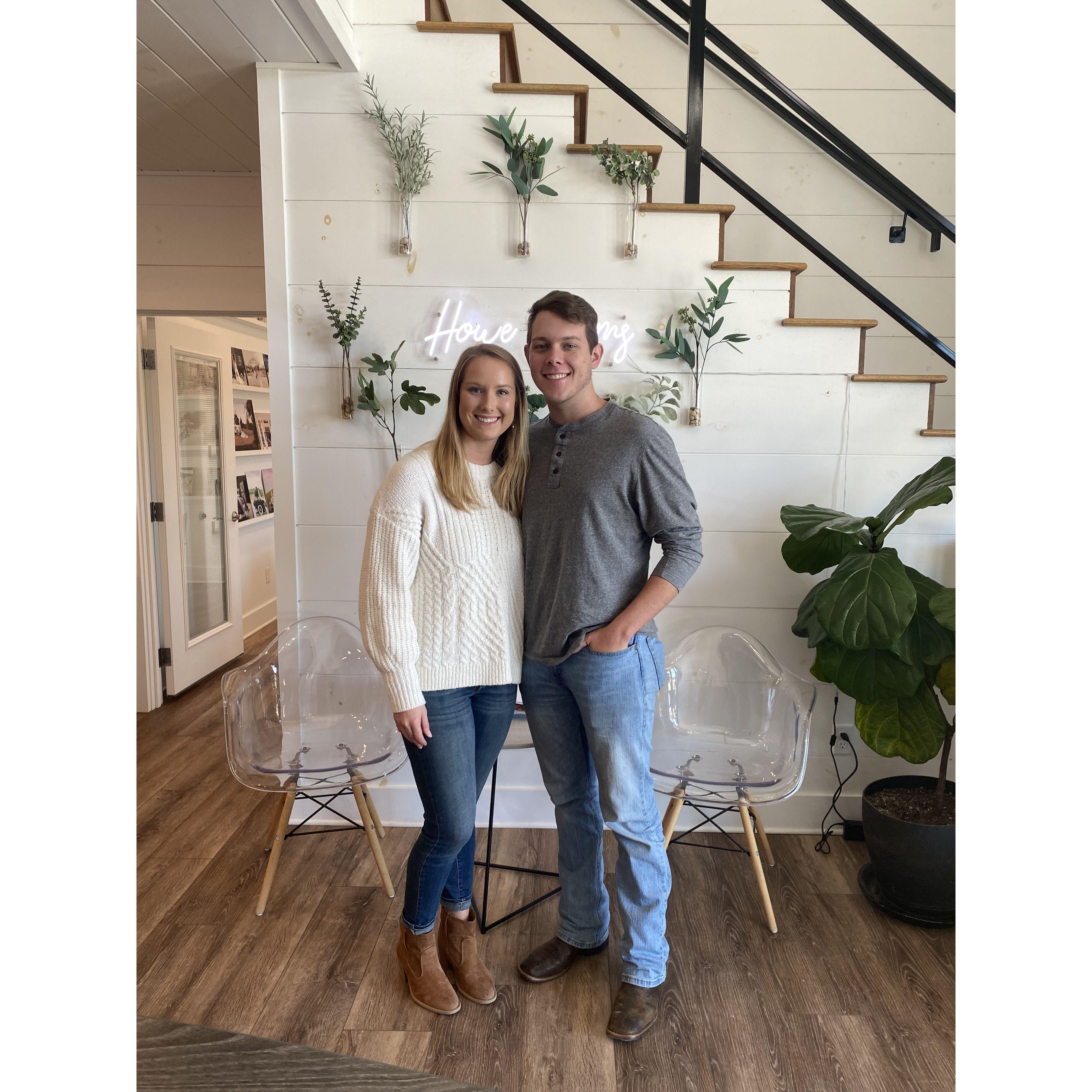 Right after we booked our venue!