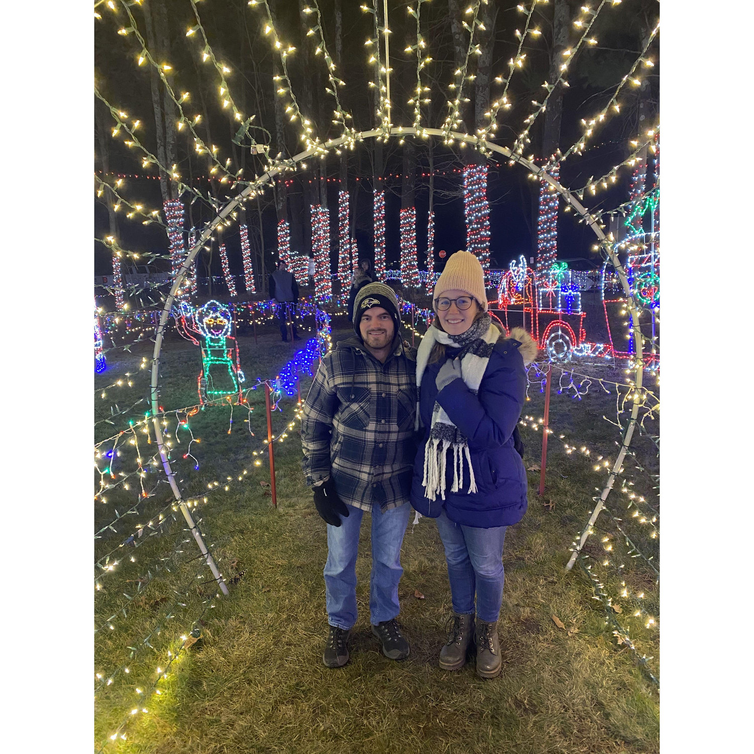 Lights show in Connecticut