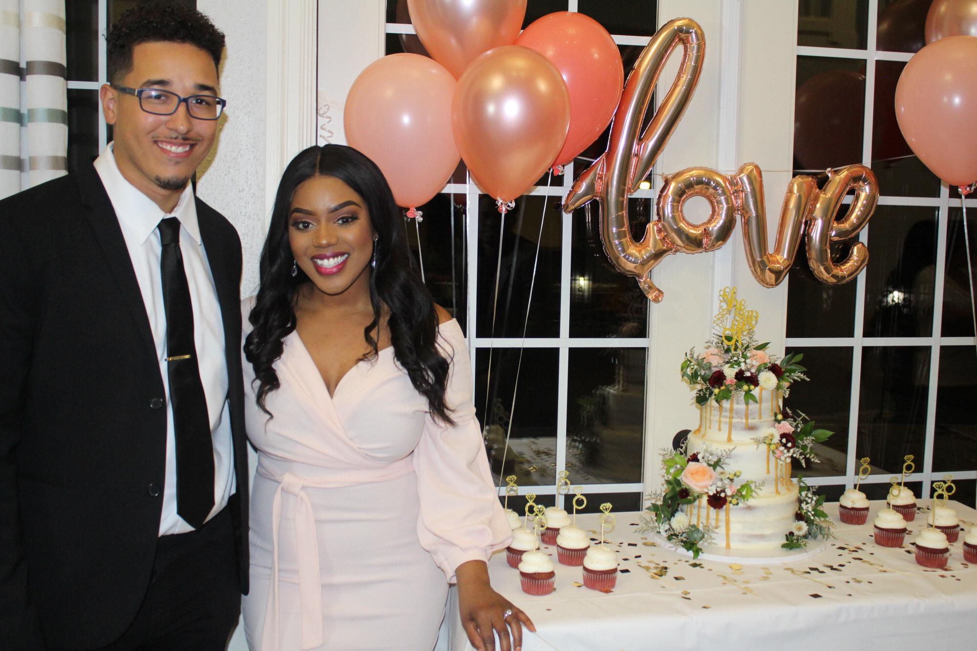Our engagement Party was such a blast. This was when our families met for the first time!