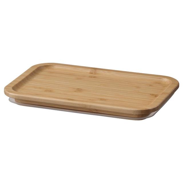 IKEA 365+ Lid, rectangular, bamboo