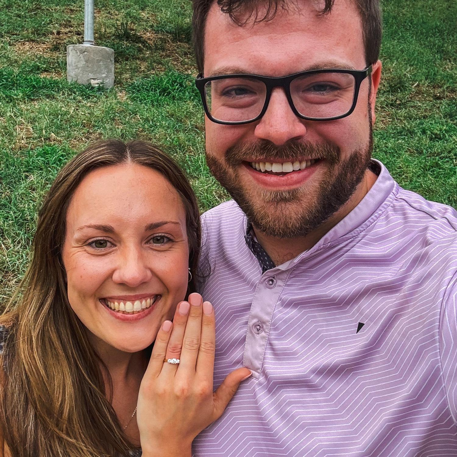WE GOT ENGAGED!