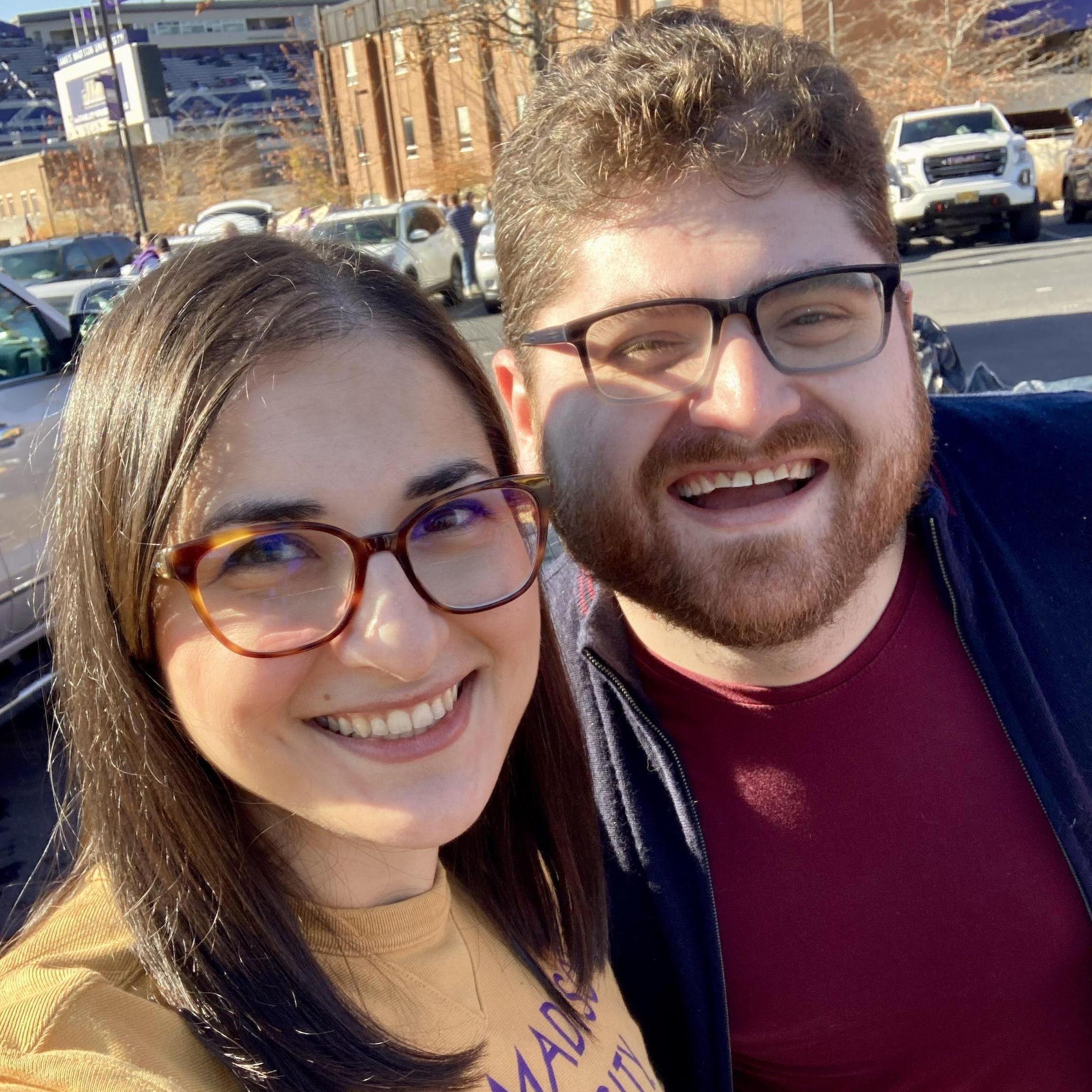 Elliot is a fan of the JMU Dukes now, too!