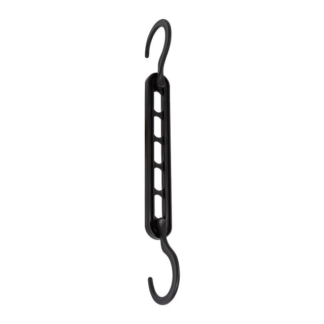 Honey-Can-Do 20pk Cascading Hangers Black