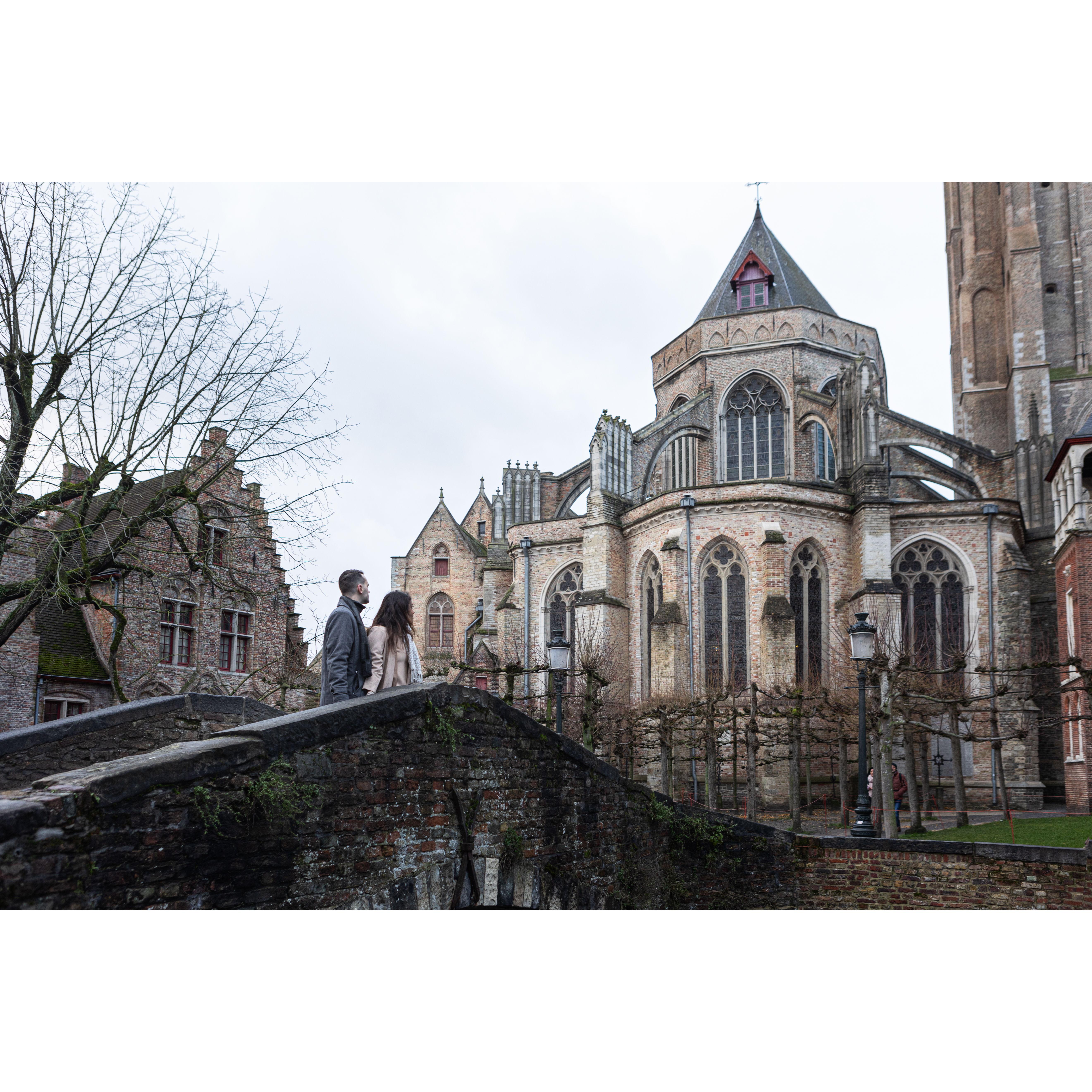 Our bridge-St Bonifacius Bridge, Bruges, Belgium