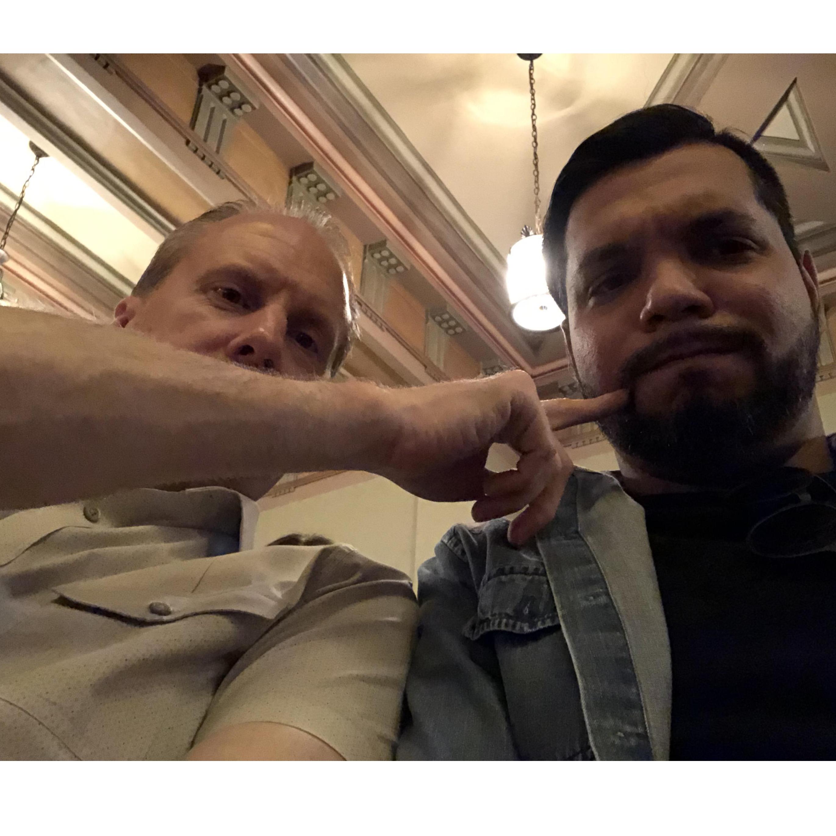 Pedro enjoys bothering Jon, but sometimes he bothers back