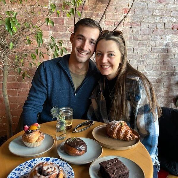 One of many trips to NYC to visit Matti and Nate