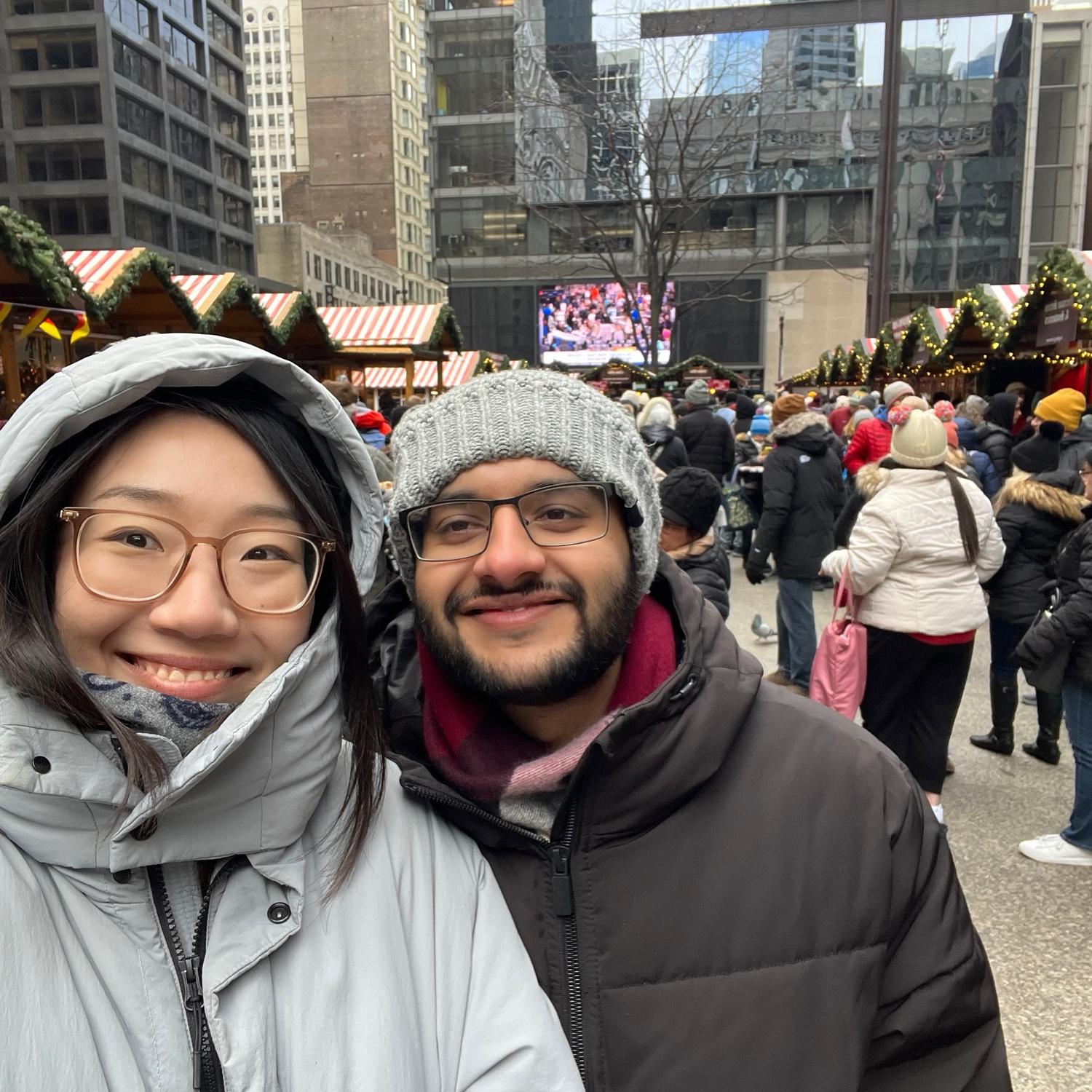 We went to the Chicago Christkindlmarket 2024