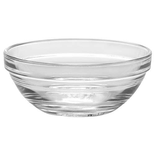Duralex - Lys Stackable Clear Bowl 10,5 cm (4 1/8 in) Set Of 6