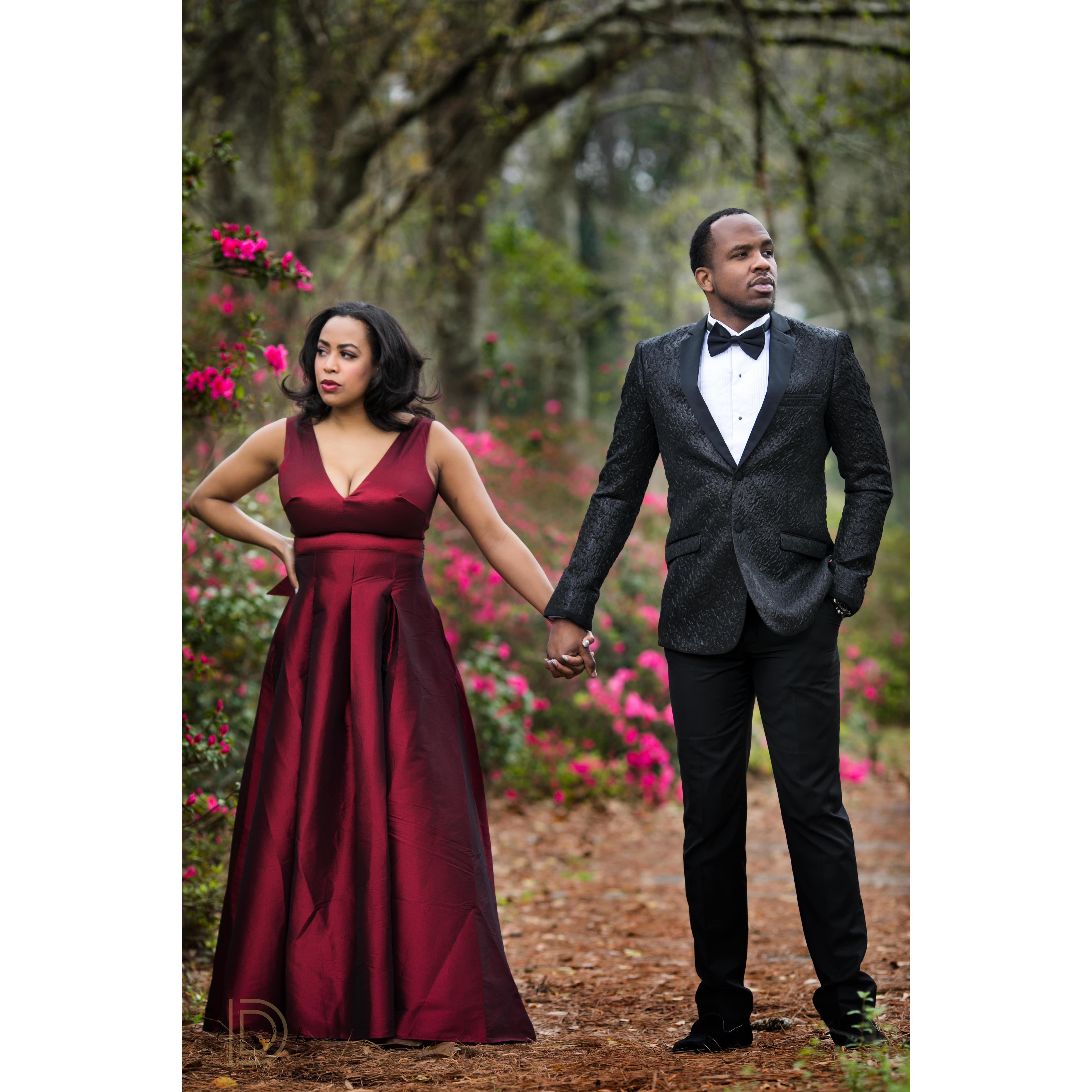 Engagement Photo Shoot
Photos by Dwight Ladd
Makeup by Walter Antone
Mobile Japanese Gardens, Lundi Gras 2019