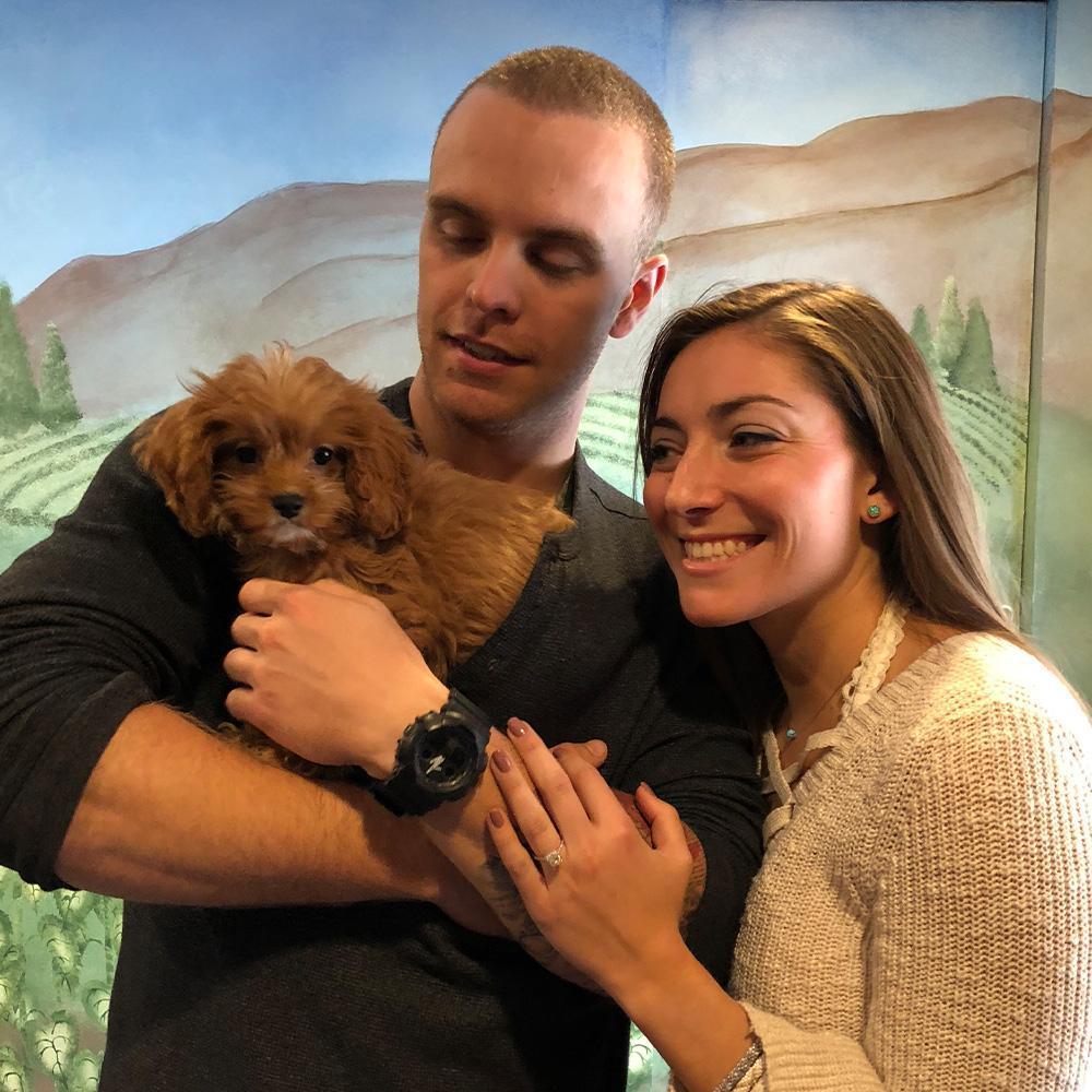 The day we got engaged (November 2018)