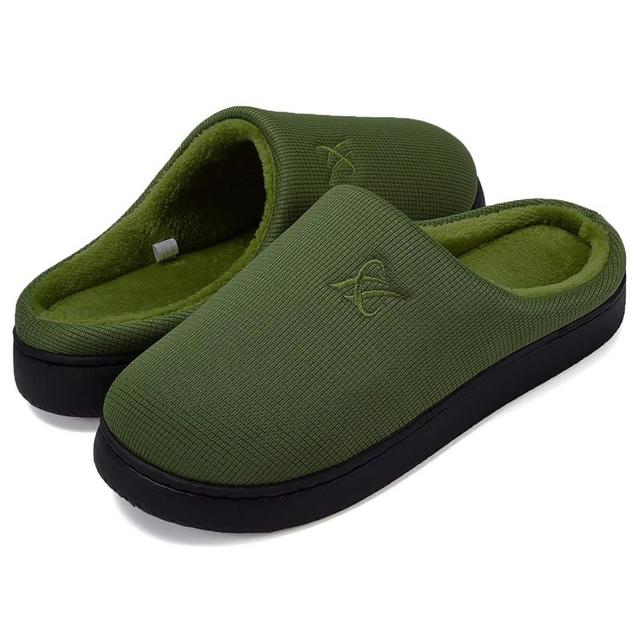 Memory Foam Slippers for Women's and Men's Casual House Shoes