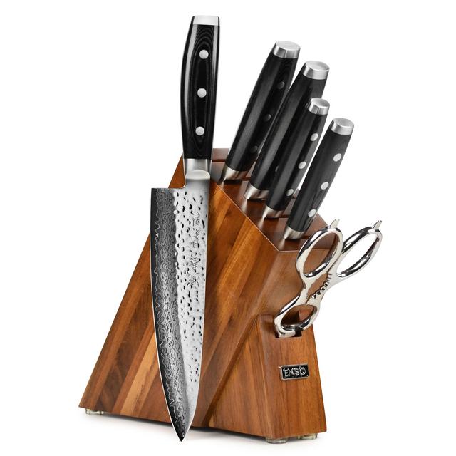 Enso HD 7 Piece Slim Knife Block Set