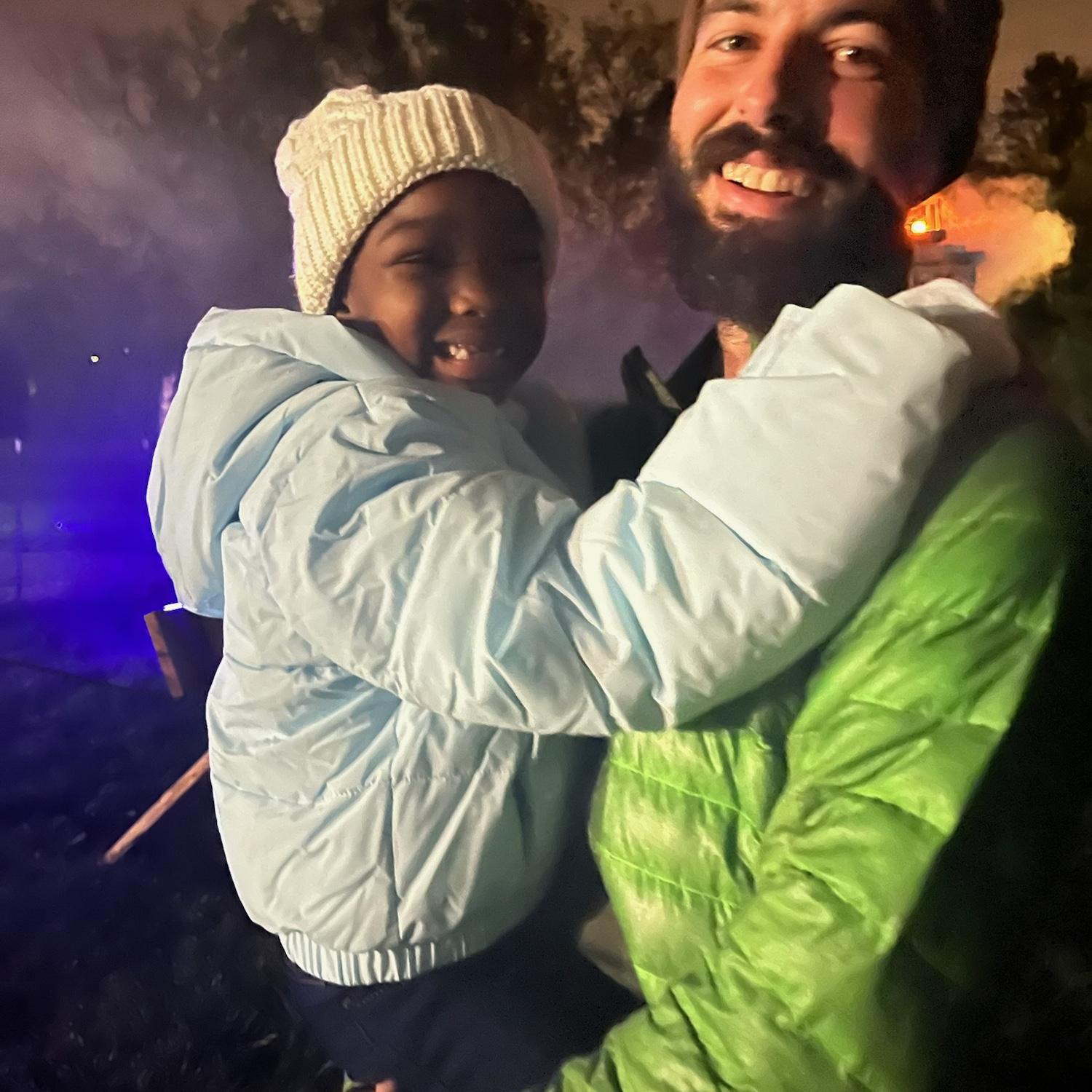 Our first haunted house together!