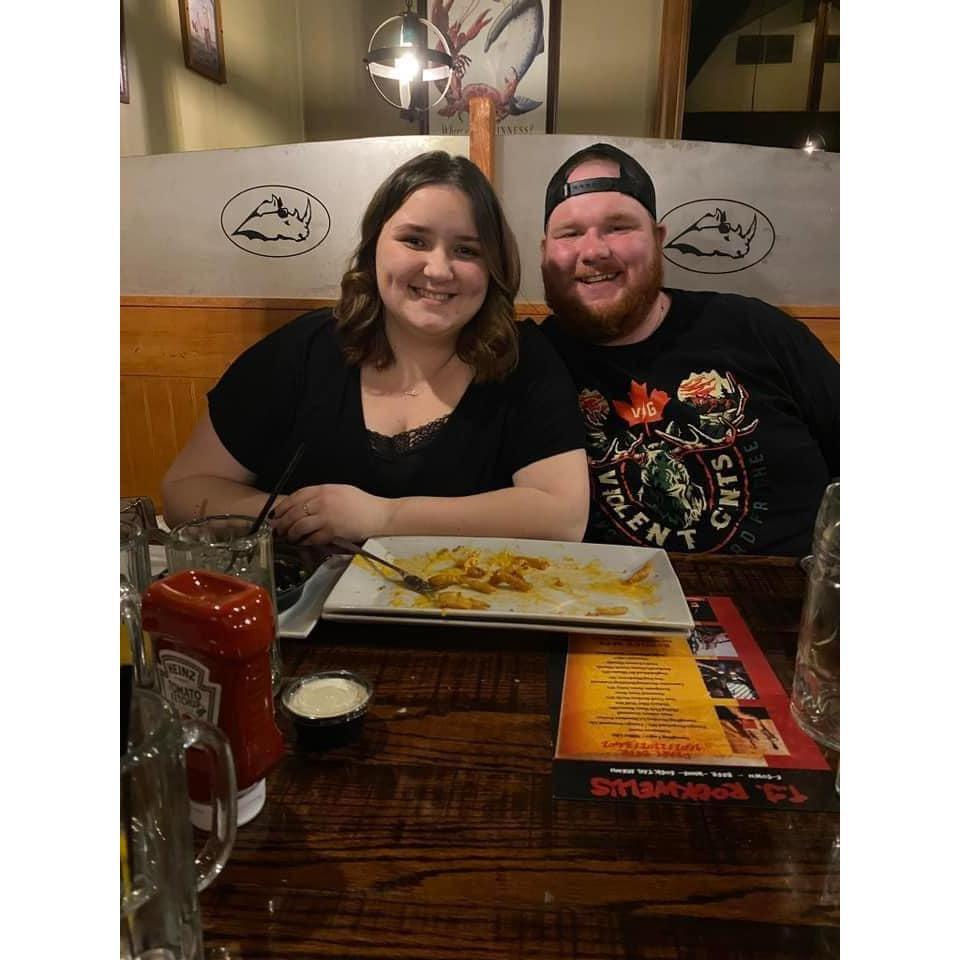Our first picture together!