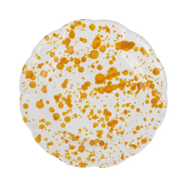 VIETRI Amalfitana Splatter Salad Plate