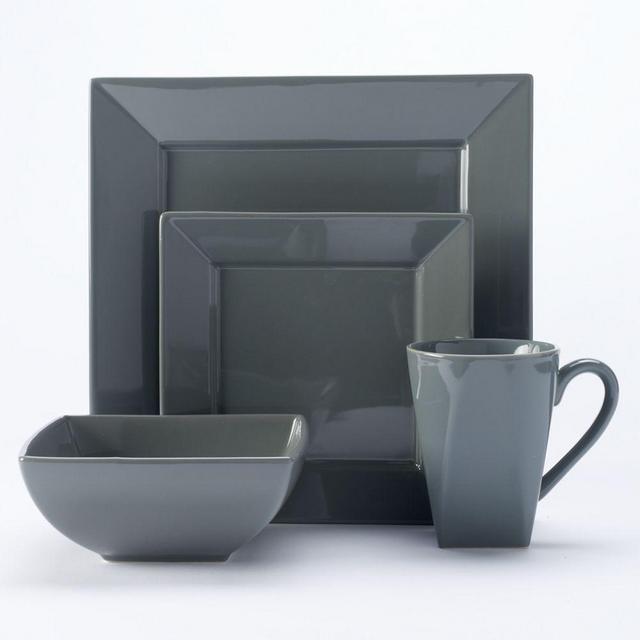 Food Network™ Shortbread 16-pc. Square Dinnerware Set