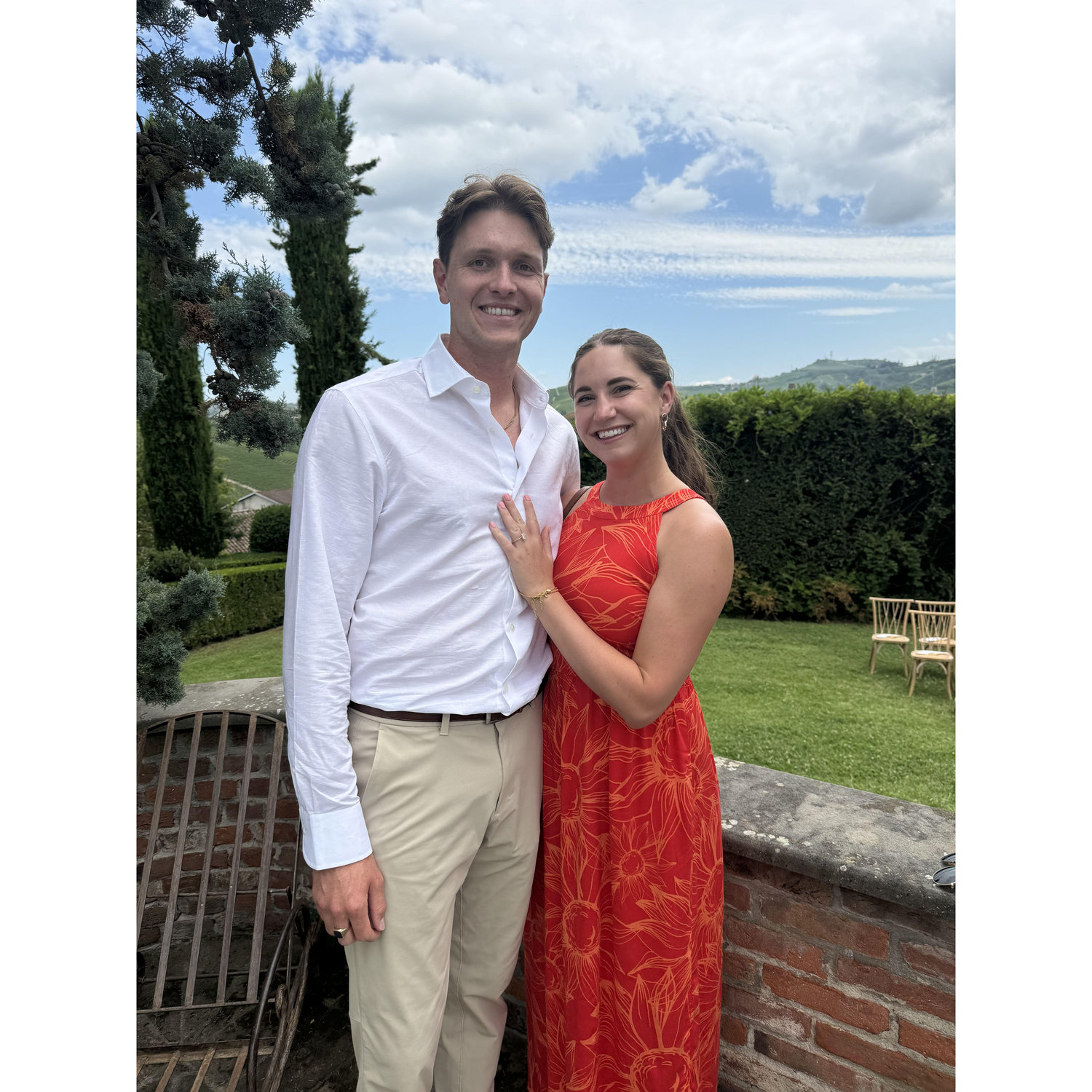 Hiske and Steven's wedding in Italy in July 2024