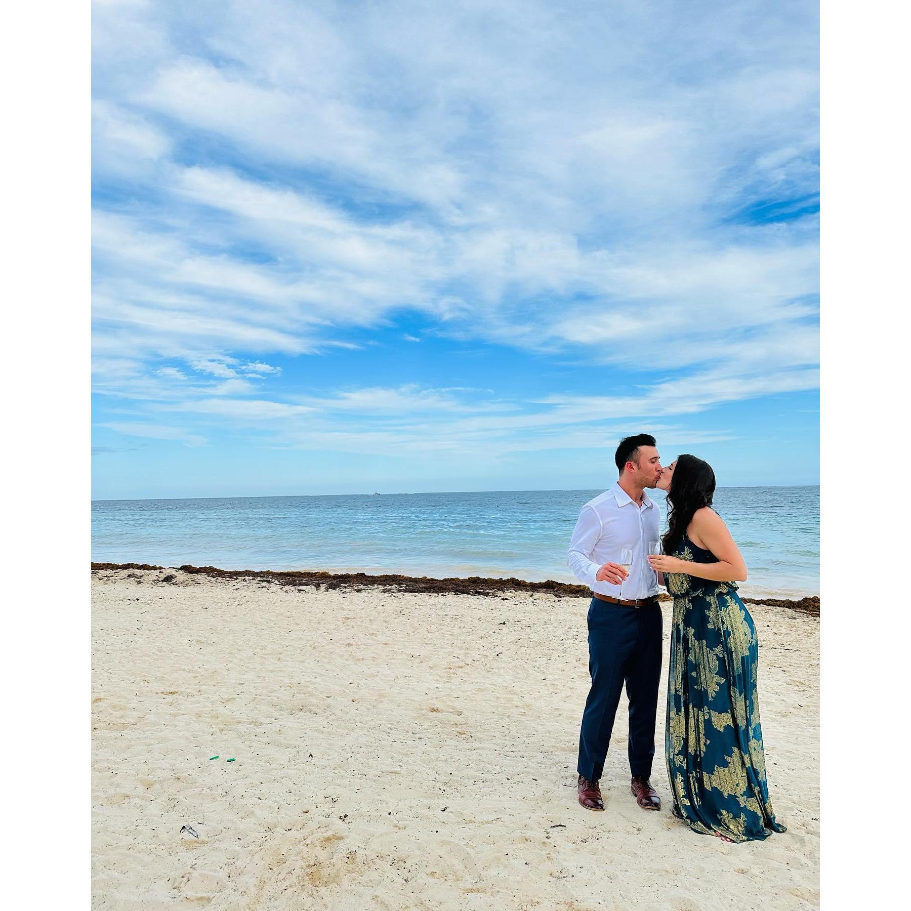 Aleks and Ben's wedding in Cancun