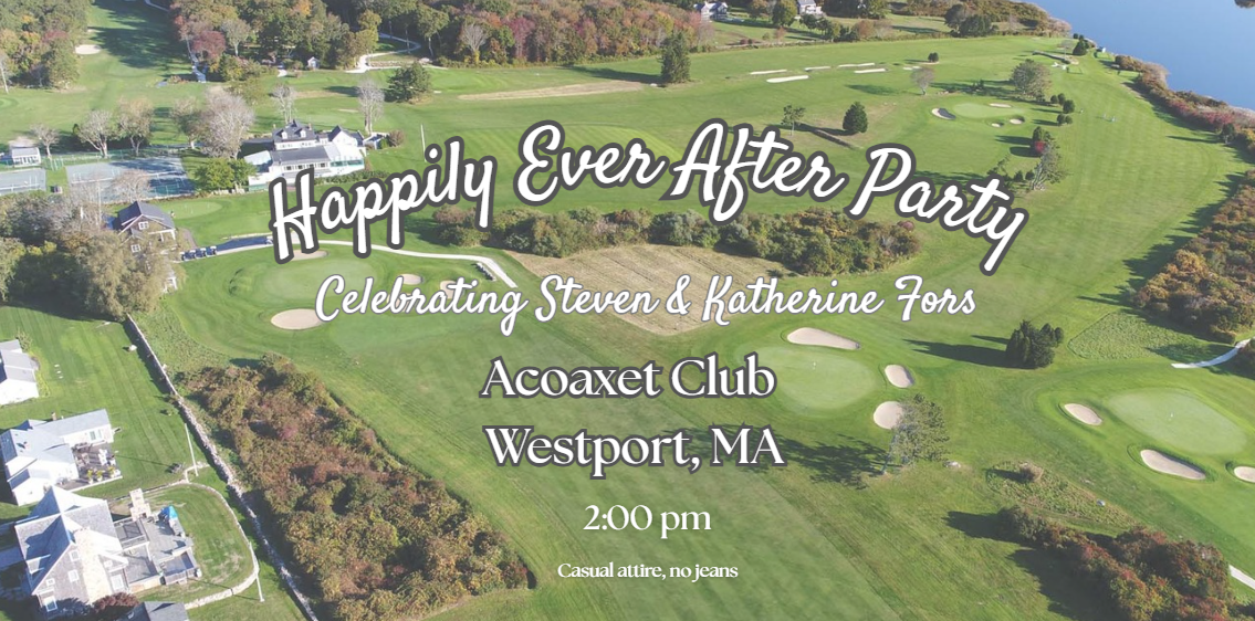 The Wedding Website of Katherine Ryan and Steven Fors