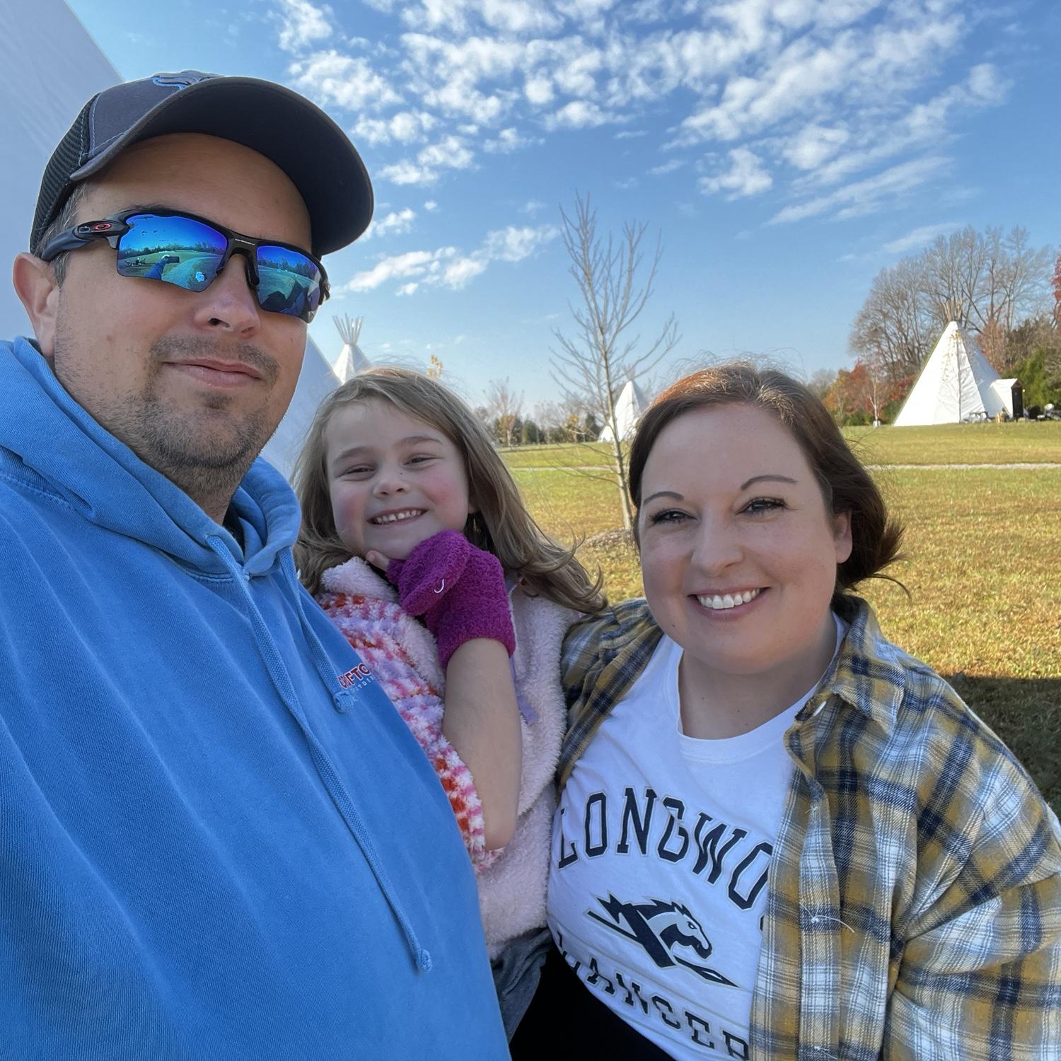 Longwood Homecoming Weekend - a weekend in a tepee