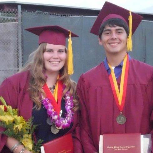Our first graduation together! Wilson High School, Class of 2011!