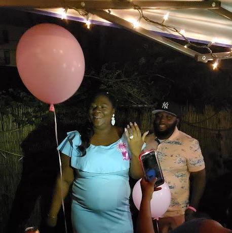She said YES!