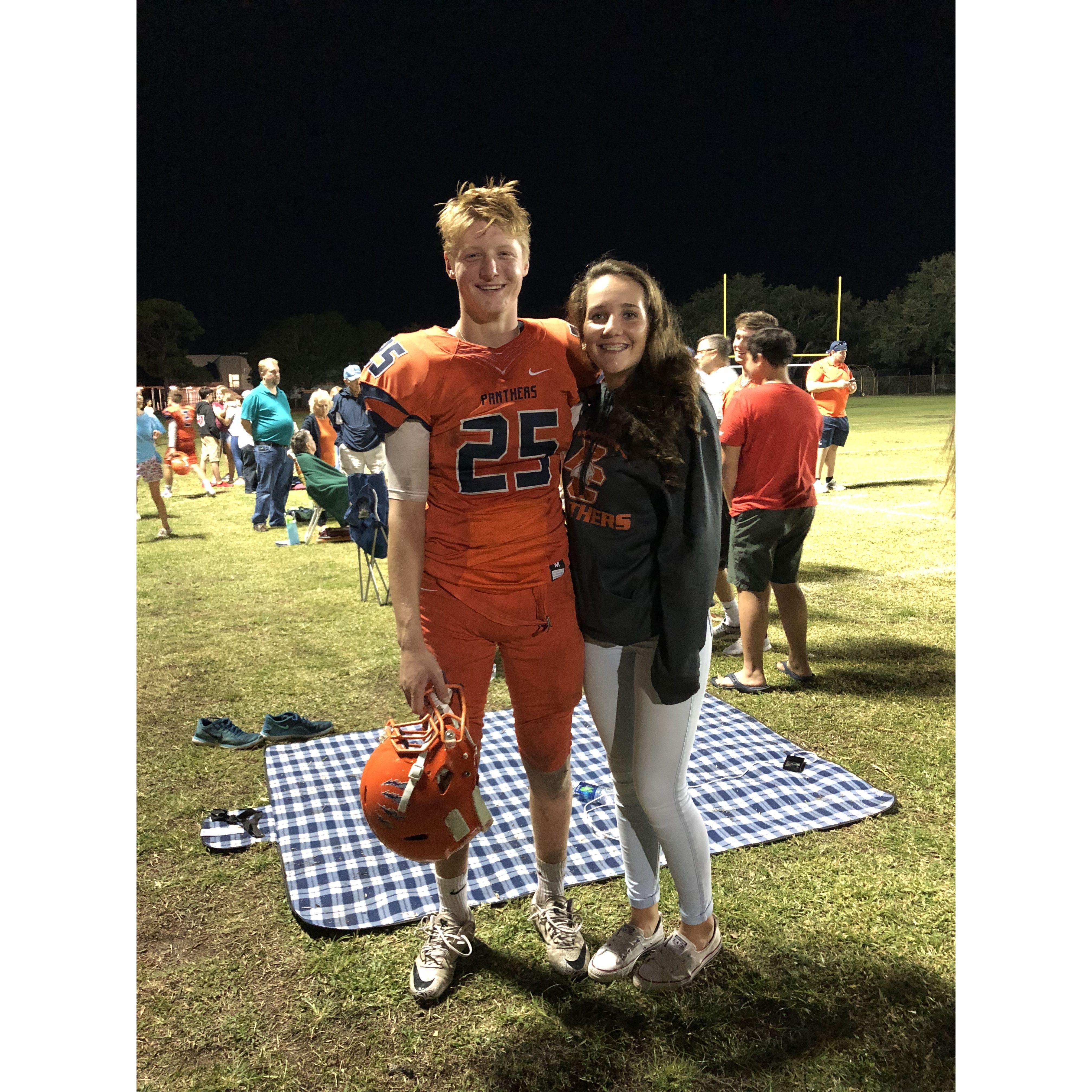 Grayson's Football Game 2017
