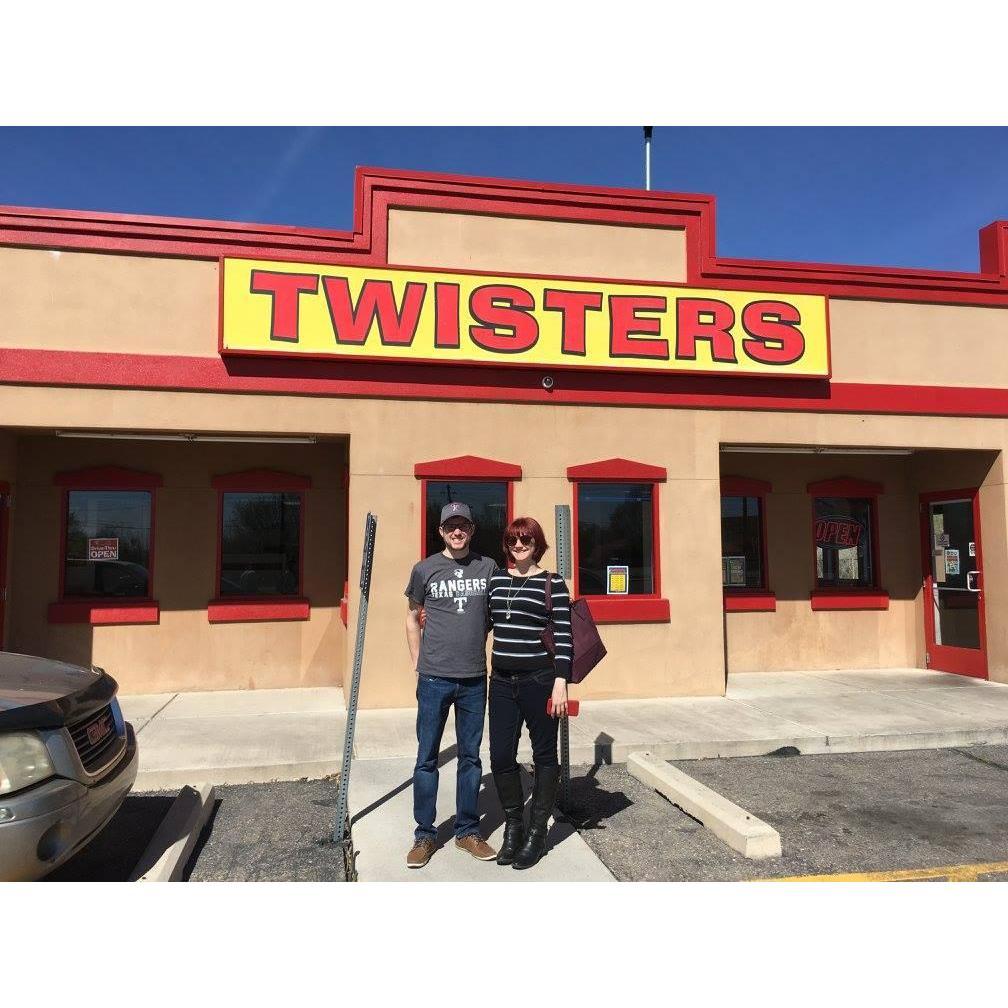 Twisters, Spring Break 2017. This is the site of "Los Pollos Hermanos" in Breaking Bad!!