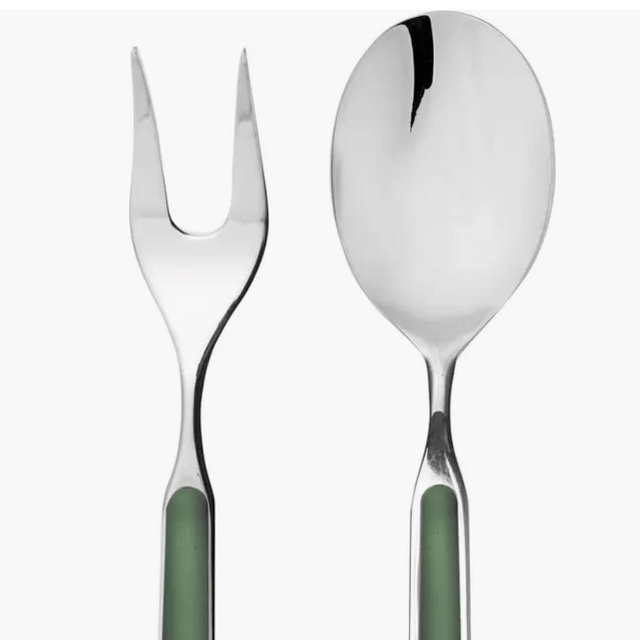 Fantasia Serving Set, 2 Pieces, Green