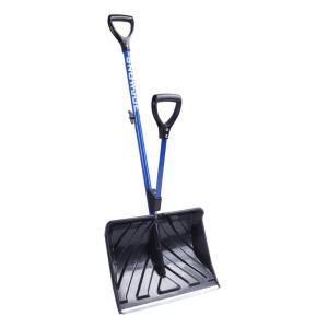 Shovelution 18 in. Strain-Reducing Snow Shovel with Spring-Assist Handle