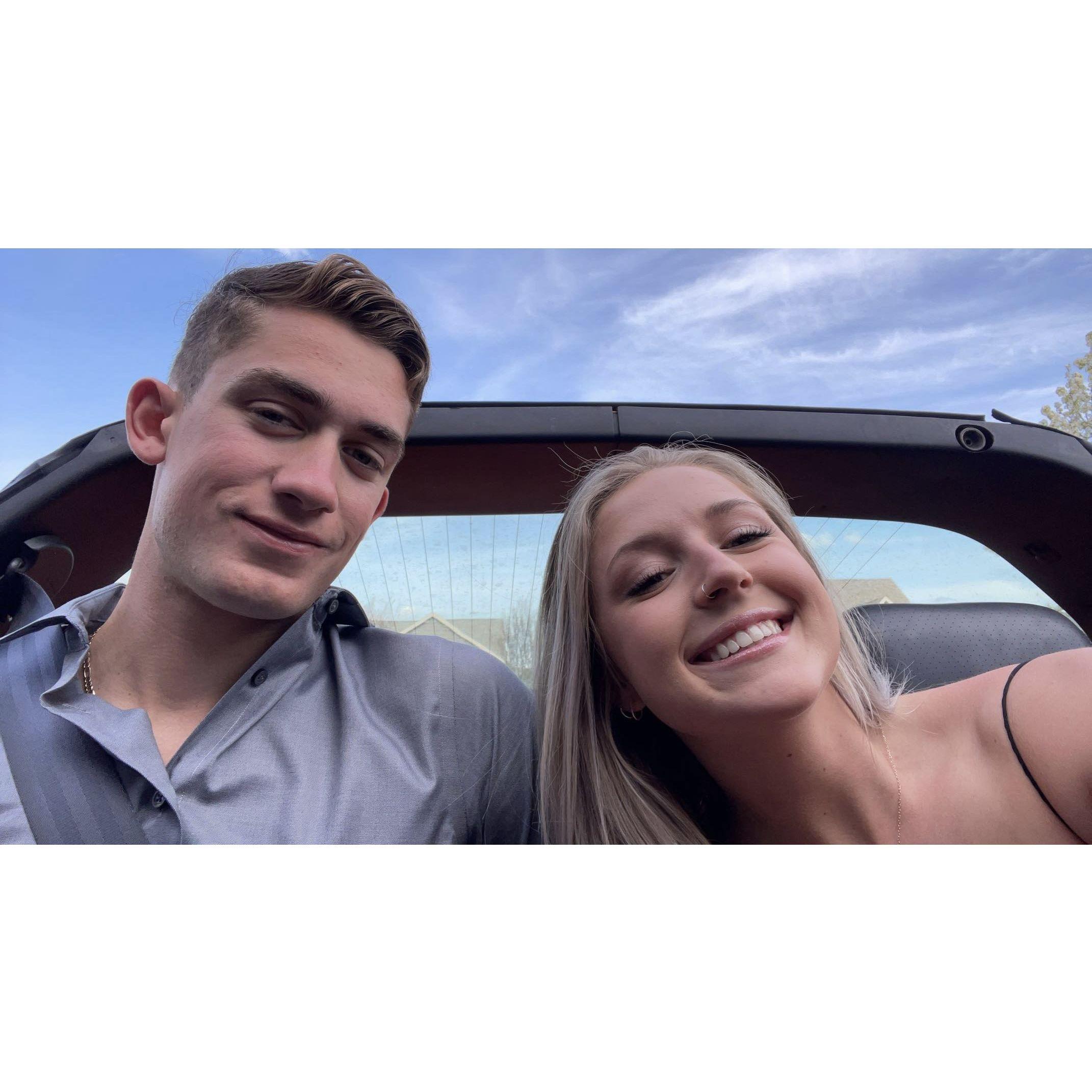 Our first date