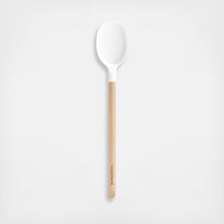 Silicone & Wood Spoon