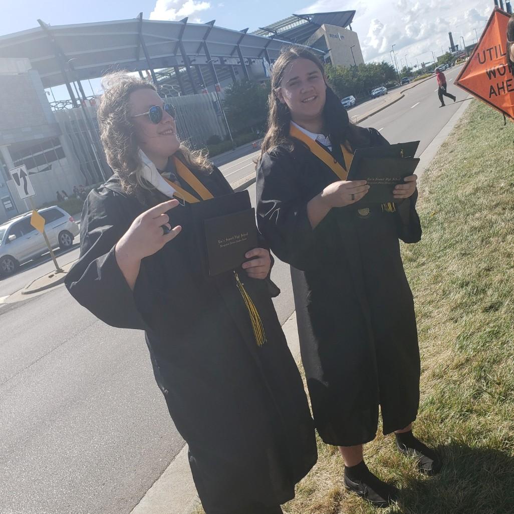Simeon and Merrick's Graduation