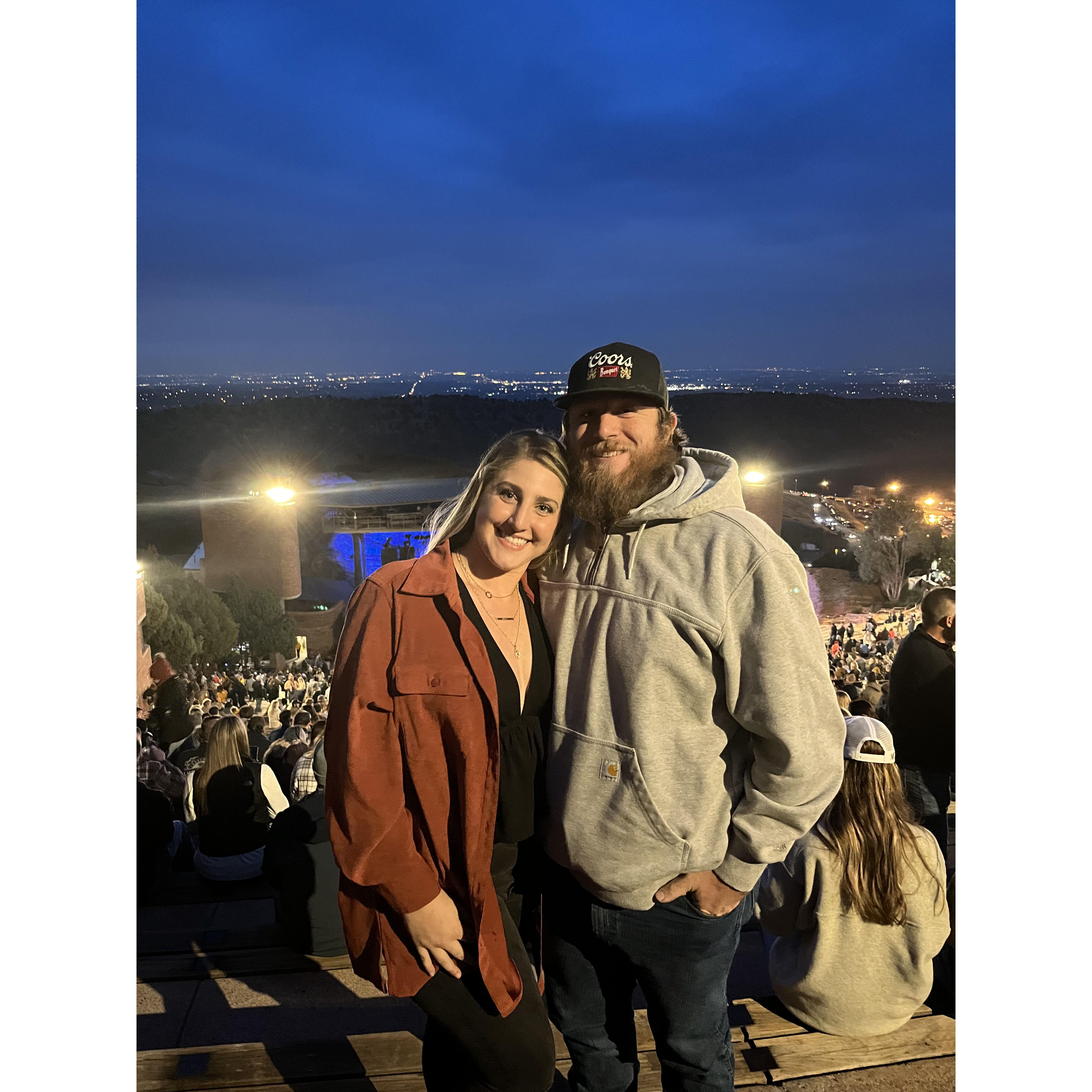 Tyler Childers Concert at Red Rocks! Morrison, CO 2021