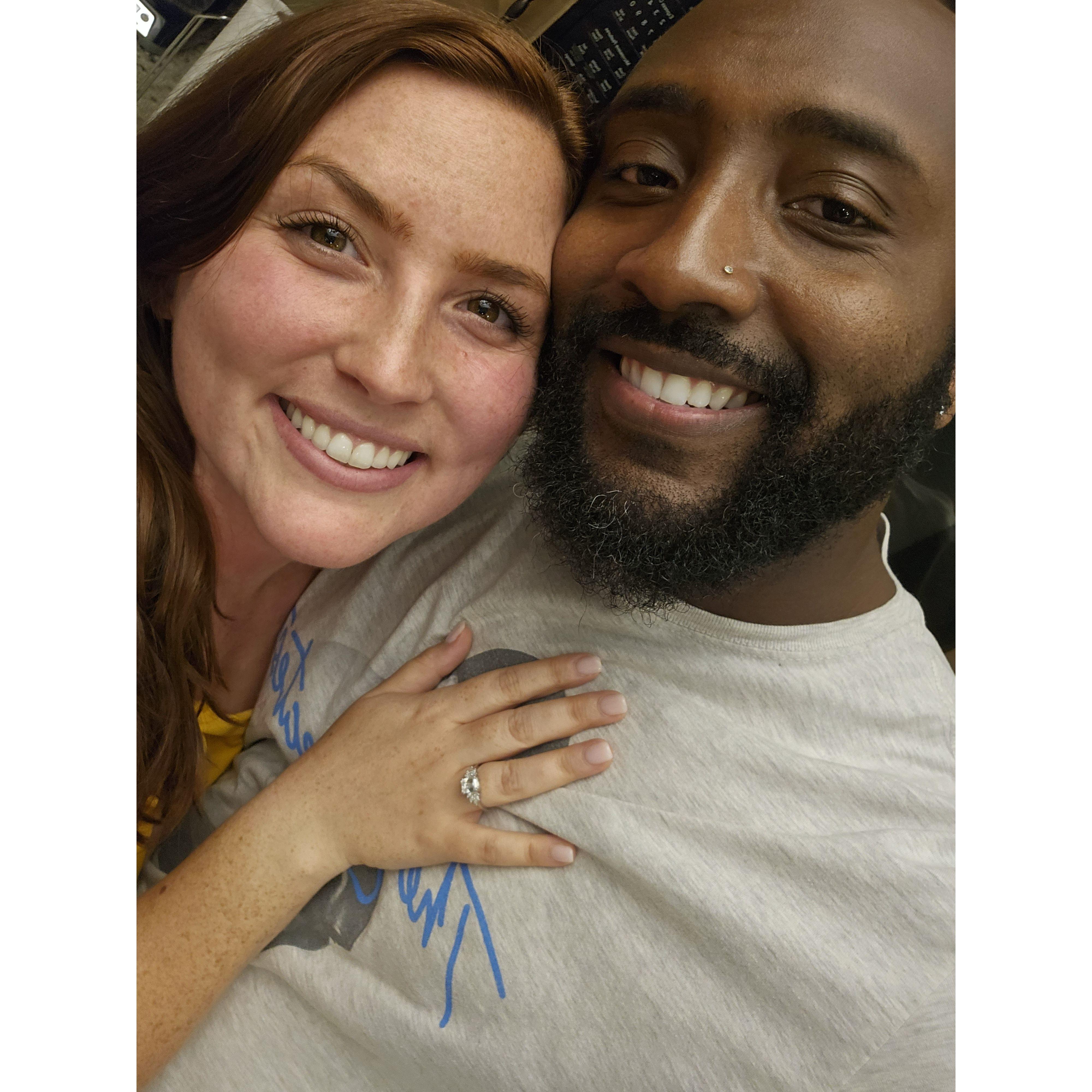 Calvin proposed on June 19, 2023