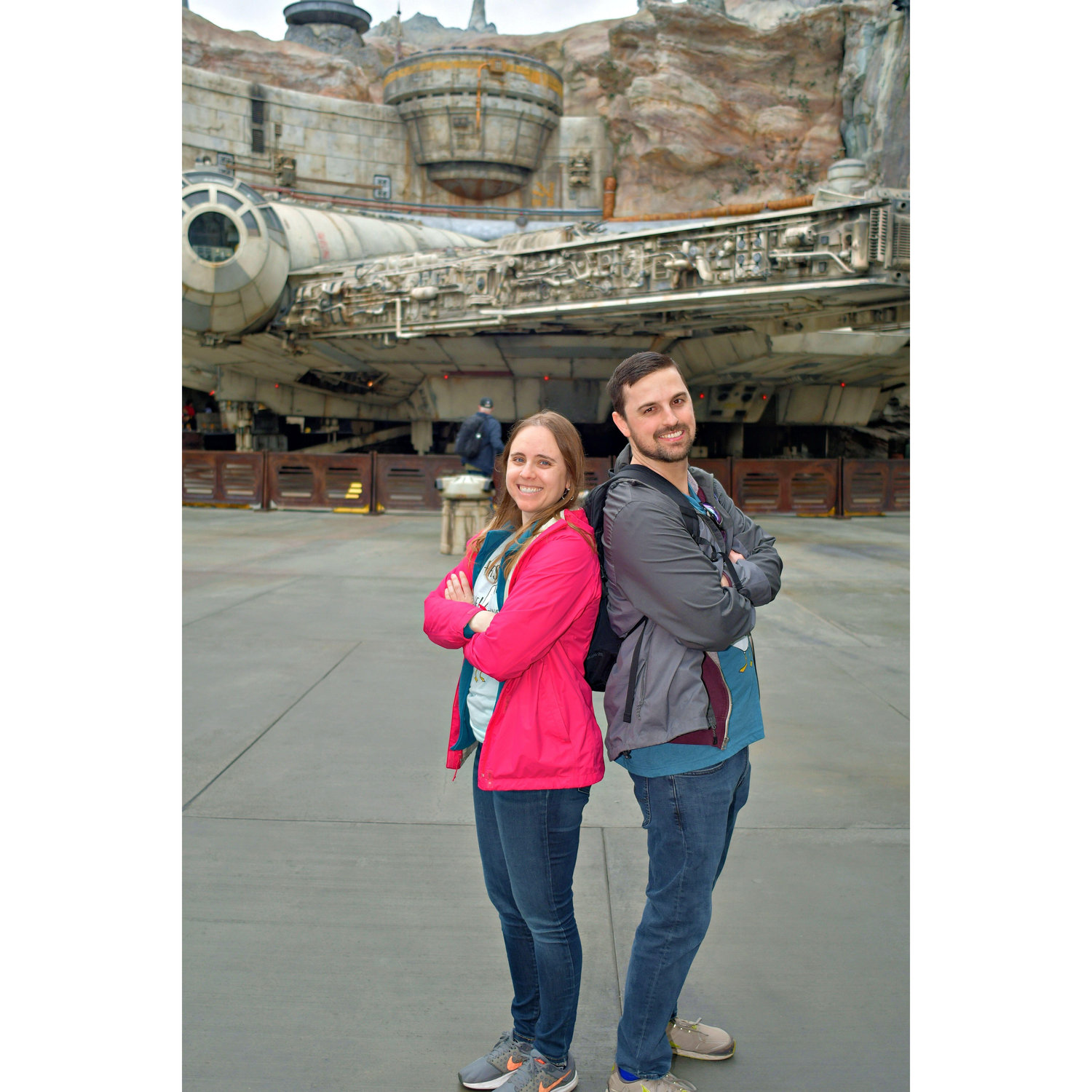 Visiting Disneyland for Shane's birthday