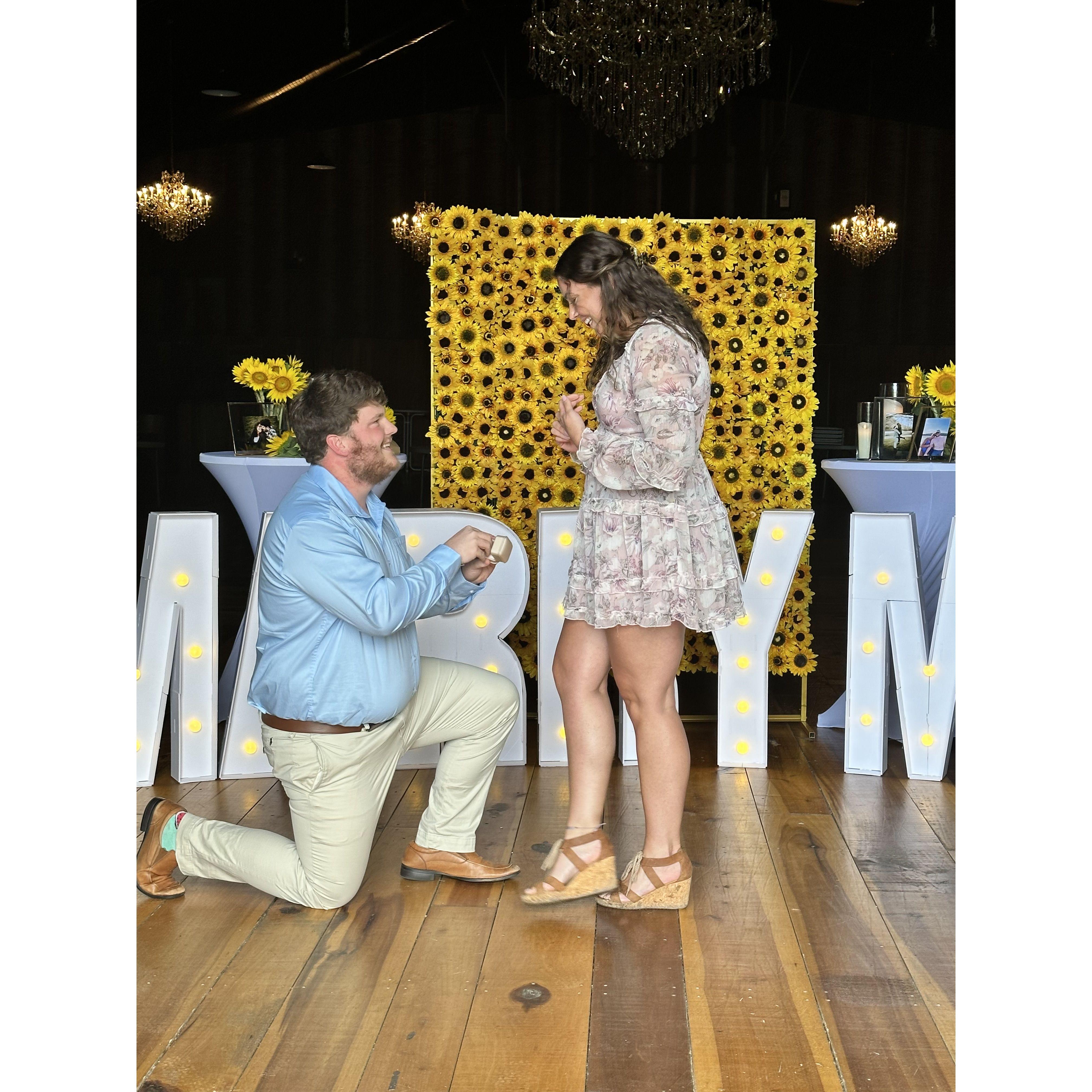The Proposal!