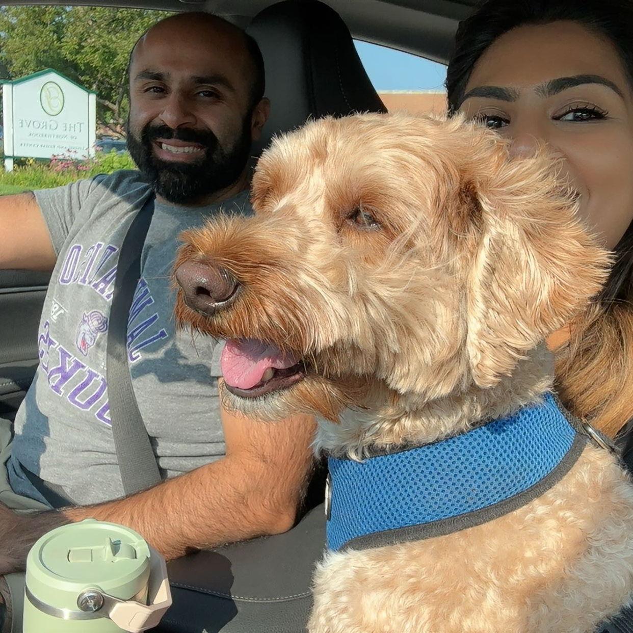 08.04.25 - Charlie giving Faraaz the stamp of approval.