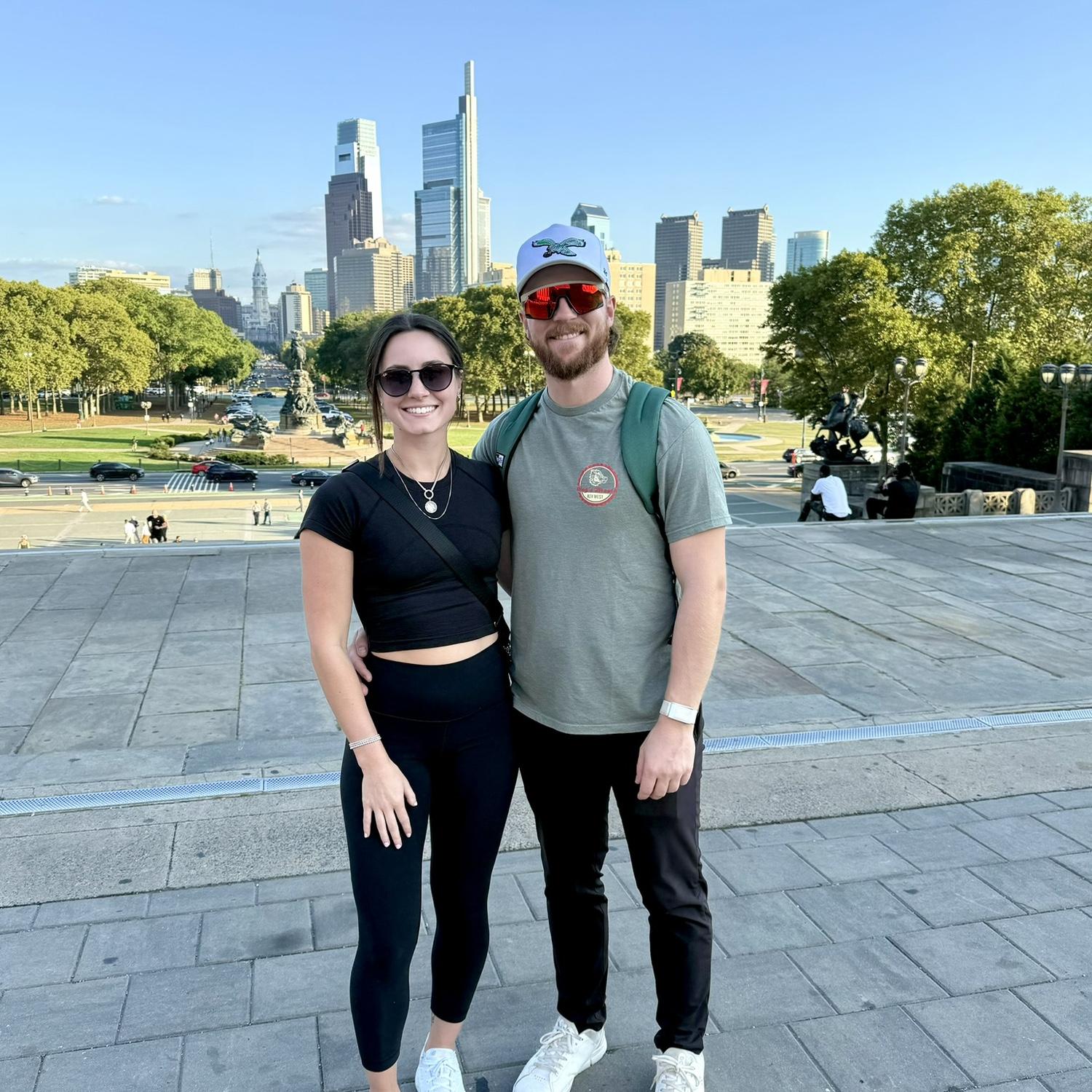 Fun day with Megan’s family being tourists in Philly! We saw where National Treasure was filmed (Independence Hall), the Liberty Bell, and went to South Street for cheesesteaks from Jim’s.