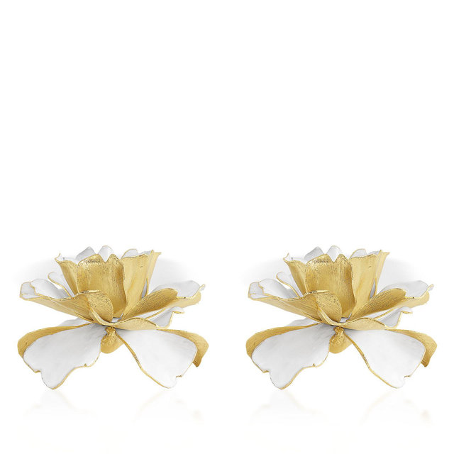 Michael Aram Gardenia Candleholders, Set of 2