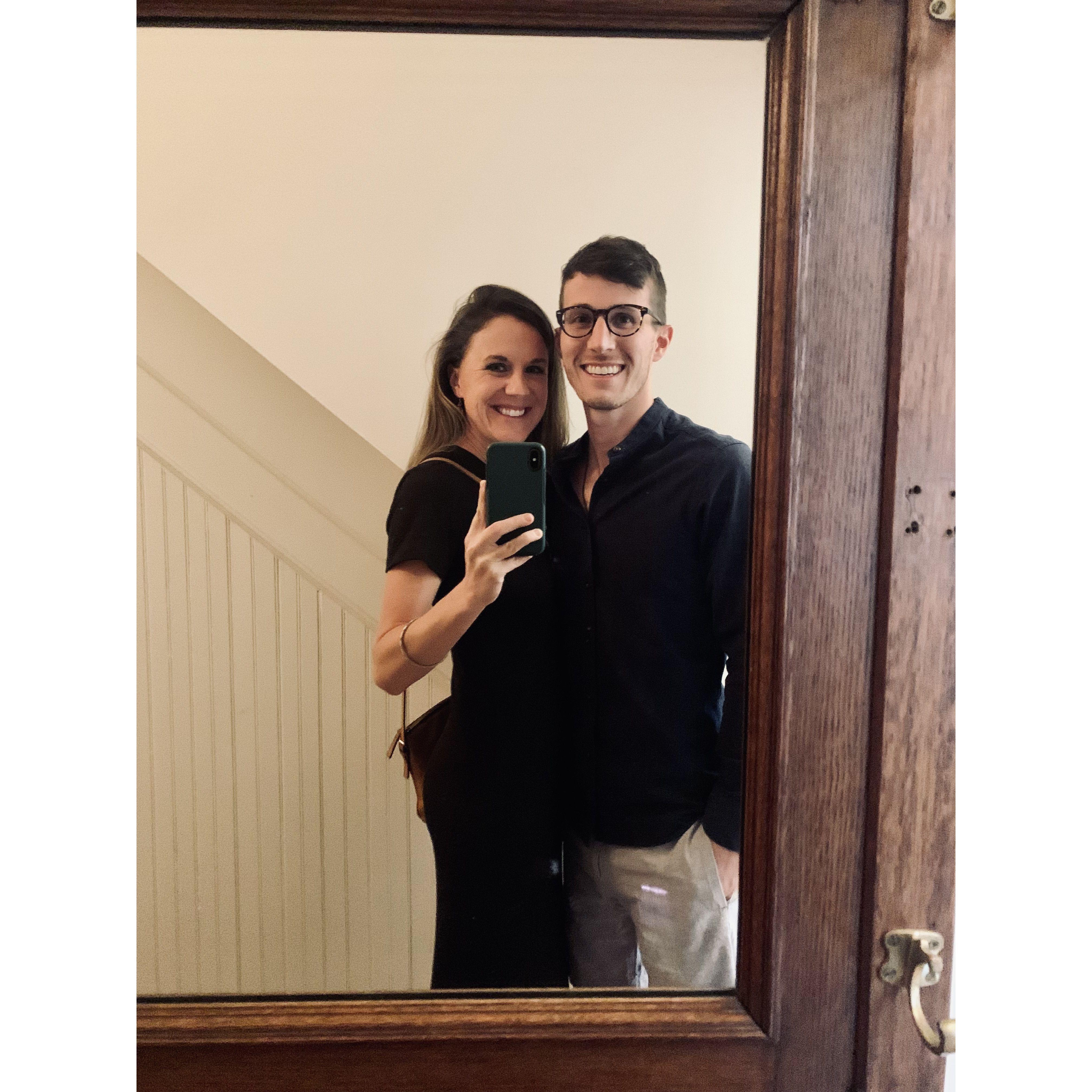 Our first anniversary, Richmond, VA