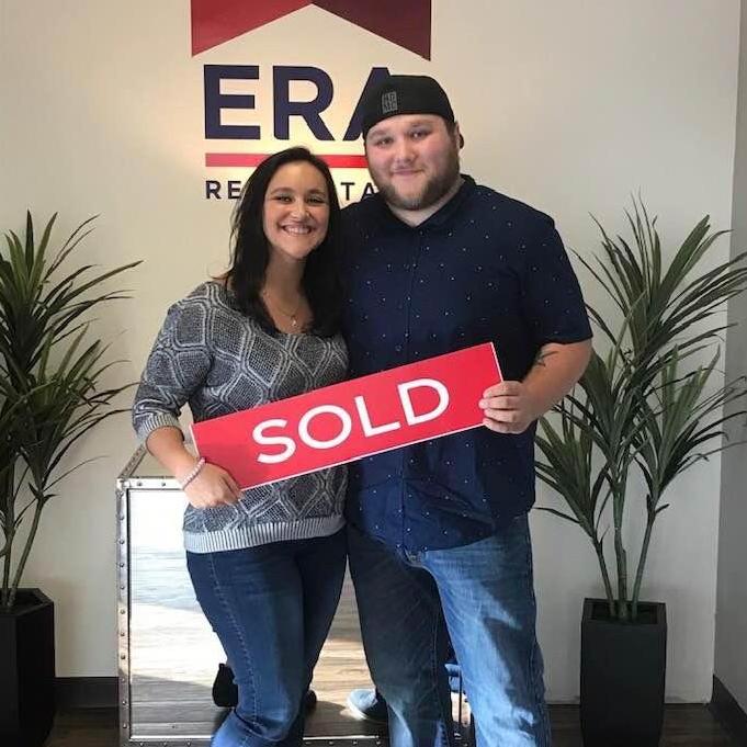 We purchased our first house together!
